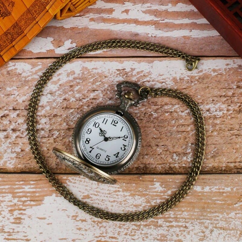 Native American Gift Pocket Watch Indian Indigenous People - Picture 3 of 5